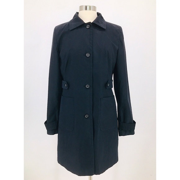 LOFT Jackets & Blazers - Loft Black Trench Coat Medium